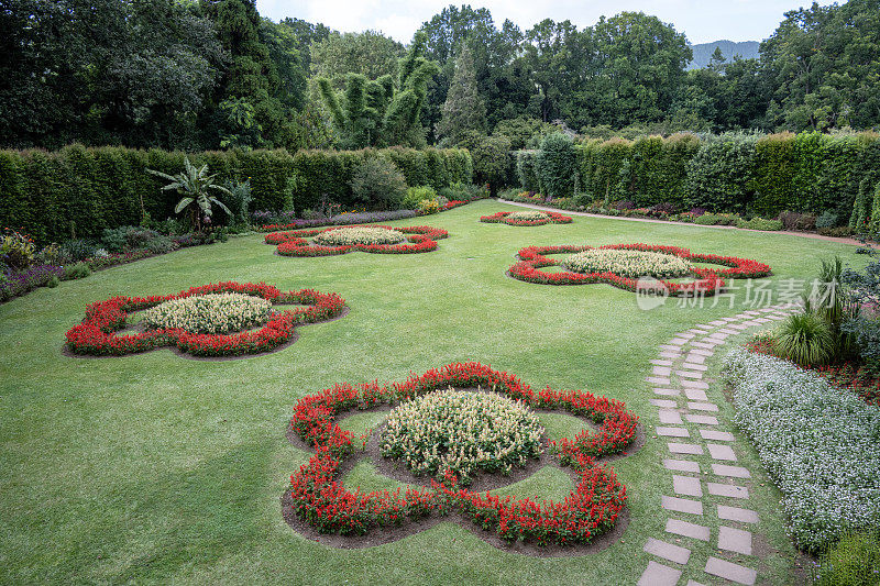 圣米格尔岛Terra Nostra公园的花园